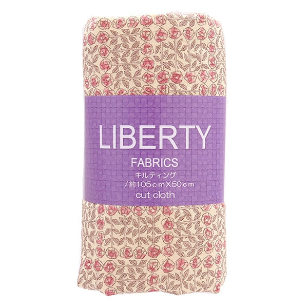 Ткань "Liberty Liberty Print Тана газонОдеялоОтрезанная ткань Приблизительно 105 x 50 см спящей розы CQ3630275-BE" Liberty Japan Liberty Japan
