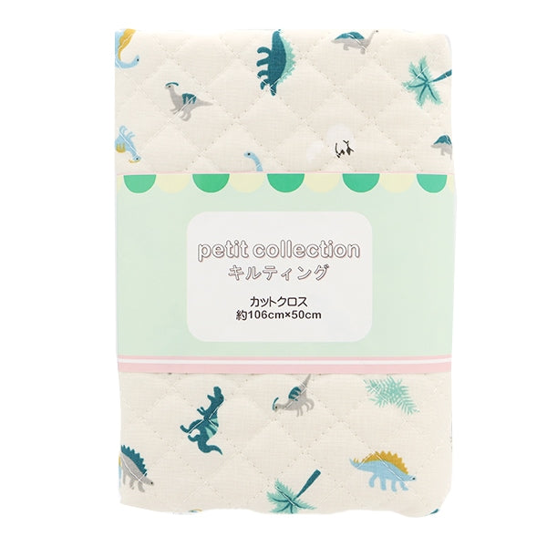 Tela 『láminasColcha petit colección dinosaurio cortada Tela Aproximadamente 106 x 50 cm CQ-PTC-DINO-D"