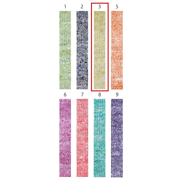 Spring / summerYarn "Akari Solo 3rd color" NORO Hidaku Noro