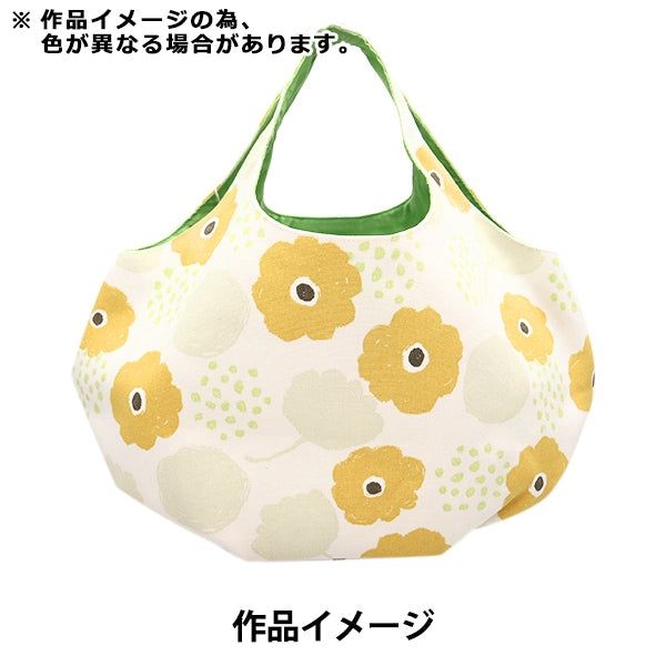 【数量5から】 生地 『オックス パレット 丸いお花 アカ 144-8048-A1』 【ユザワヤオリジナル】