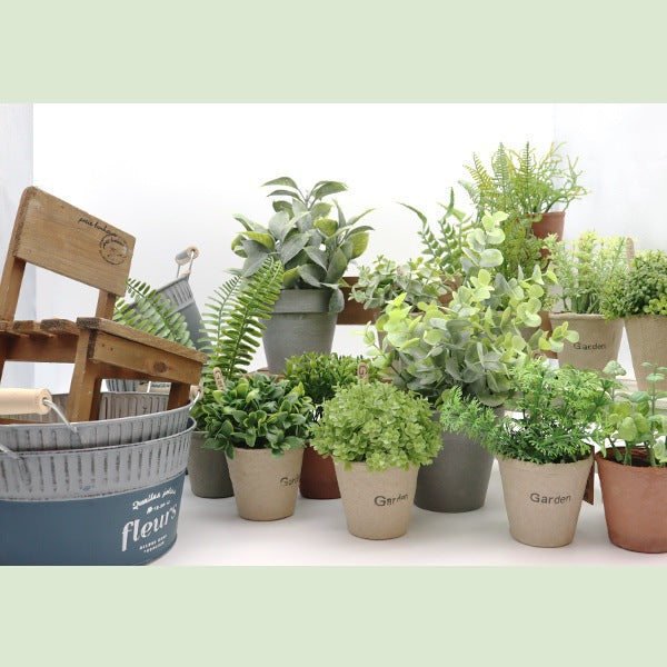 Цветочный материал "жестяное ведро Abel Round M Navy 27756"