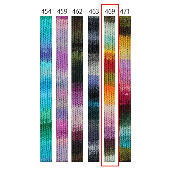 Autunno e invernoFilato "Kureyon 469 Color" Noro Hidaku Noro