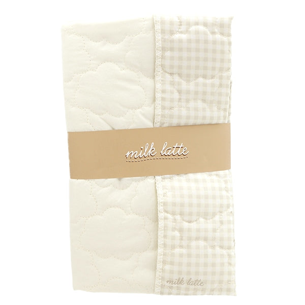 الأقمشة `` تصميم لحاف قماش مقطوع حوالي 130 سم × 50 سم حليب لاتيه سبايدر كريم MLDQ-02C”