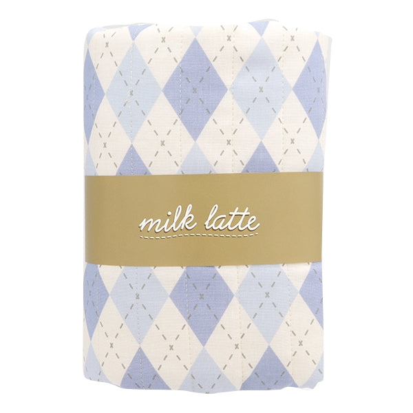 الأقمشة 『الأغطيةلحاف قماش مقطوع تقريبًا 101 سم × 50 سم ميلك لاتيه أرجيل بلو MLJS50-12C"