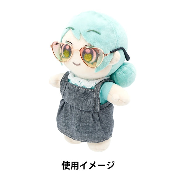 ドール パーツ 『ドール用メガネ 9.5cm グラデーションピンク DA-247G9.5-GP』