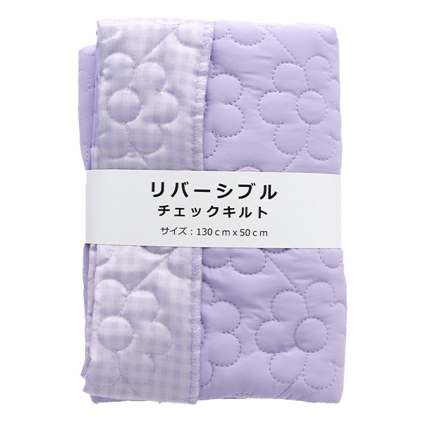 الأقمشة 『لحاف نايلونقماش مقطوع حوالي 130 سم × 50 سم زهرة أرجوانية C-HS2245-5A''