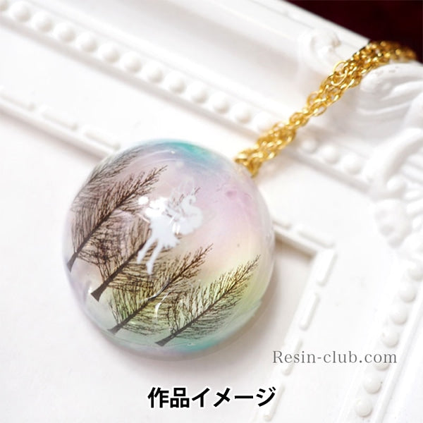 Materiale in resina "Silhouette di neve e legno RC-YTK-101" Resin Club