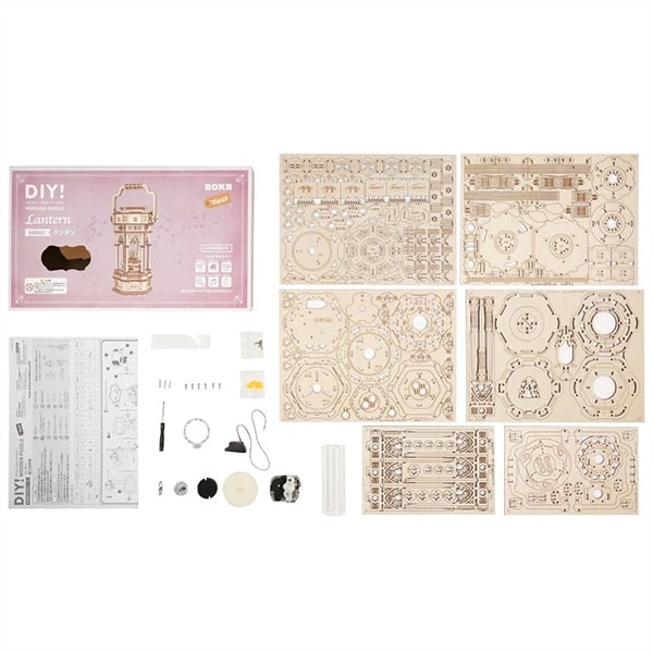 Arbeitskit "Large Music Box Lantern 663906-AMK61"