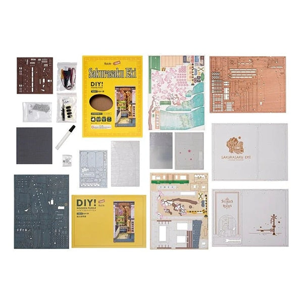 Arbeitskit "Große Holz-Puzzle Sakura Saku Station 664440-TGB01"