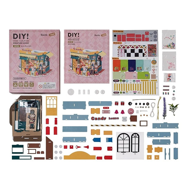 Arbeitskit "Miniaturhaus Candy House 664942-DG158"