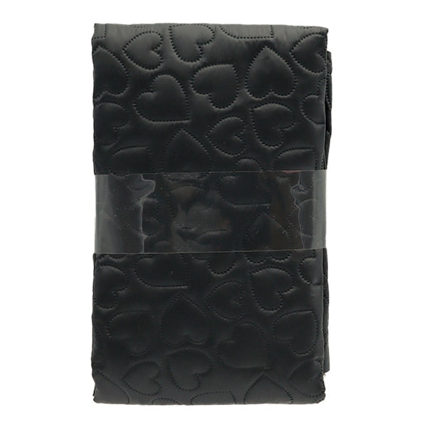 الأقمشة "لحاف القلب العشوائي"قماش مقطوع حوالي 65 سم × 70 سم أسود C-HS2252-1BK''