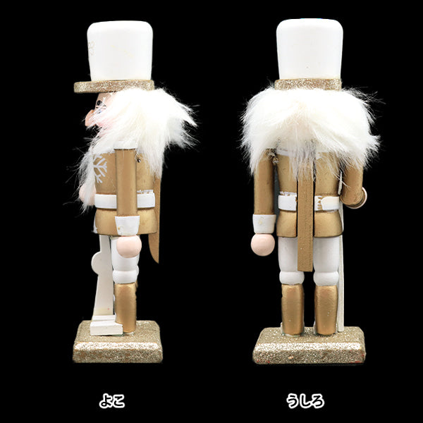 РождествоШвейные инструменты и принадлежности "Объект грецкого ореха расщепленные куклы A Gold S CMG-24039G1"