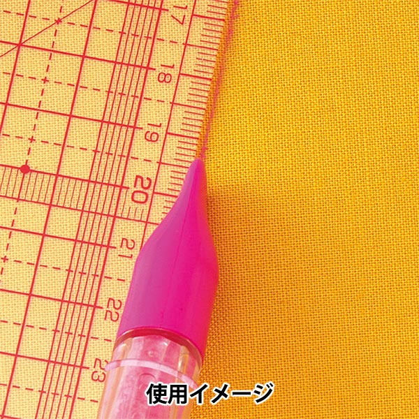 Ручная ручка маркера ремесла "F-Мел для портнихиТип пера в лайнере желтый 24-035" Clover