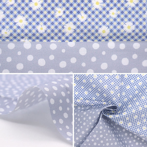 الأقمشة 『قماش مقطوع عالم صغير صغيرالأقمشة لاتيه حليب صني ديزي TTL-05”