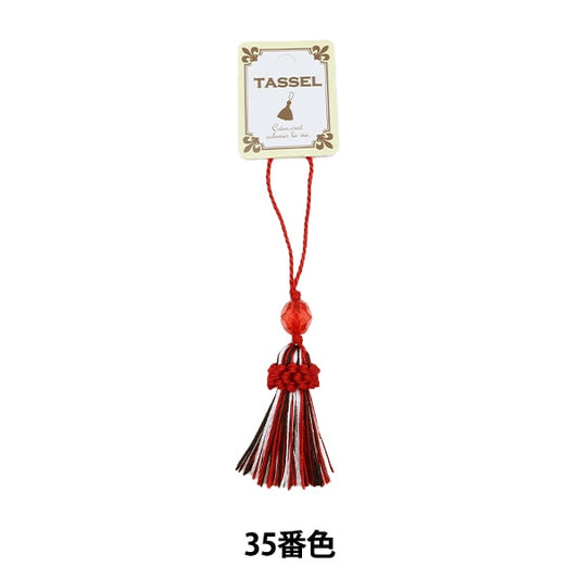 Piezas de artesanía "Tassel 2021 35th Color Red Mix BX1186-35"