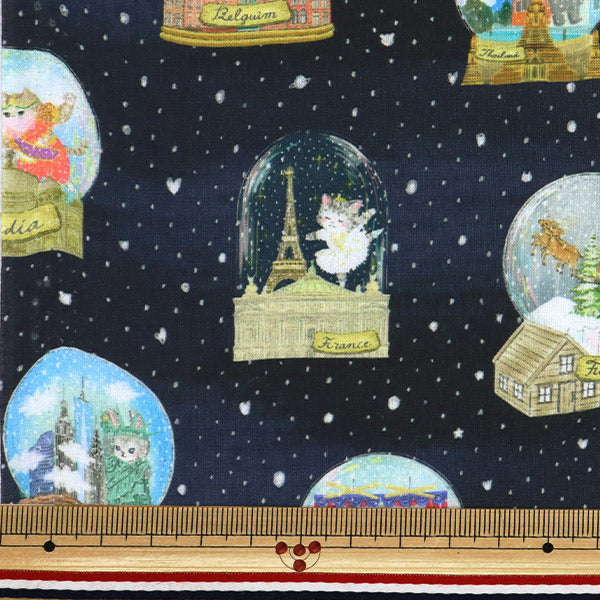 [Quantità a partire da 5] Tessuto "60 prestito digitale stampato digitale 22 Fabric Memory Door Navy DP-4440-3C"