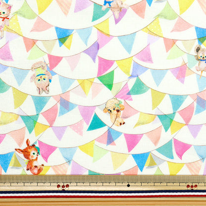 [Quantità a partire da 5] Tessuto "22Fabric Cotton 60 Prestito Digital Stampa Flagstar Off DP-4440-5a"