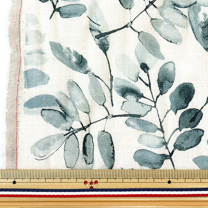 【数量5から】 生地 『とろみリネンプリント インクジェット花柄 LIRYP-INK-GY』 【ユザワヤオリジナル】