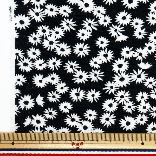 [數量從5開始] 織物 “酷觸摸人造絲花黑色CTR-FL-BK" 【Yuzawaya原來的】