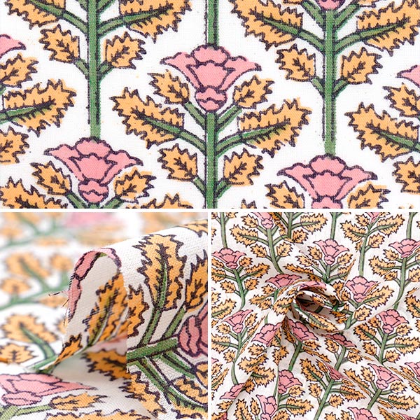 [数量从5开始] 织物 “ X粉红色的Ram-Boi-25L"