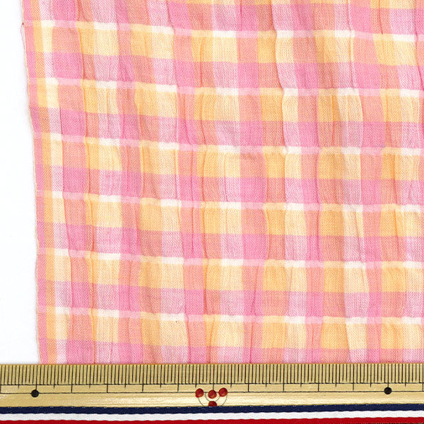 [Quantité à partir de 5] Tissu "Vérification teinte de l'année Shirring Incest-05pk"