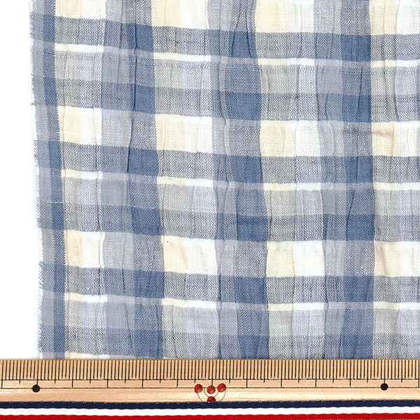 [Quantité à partir de 5] Tissu "Vérification teinte de l'année Shirring incest-07lbl"