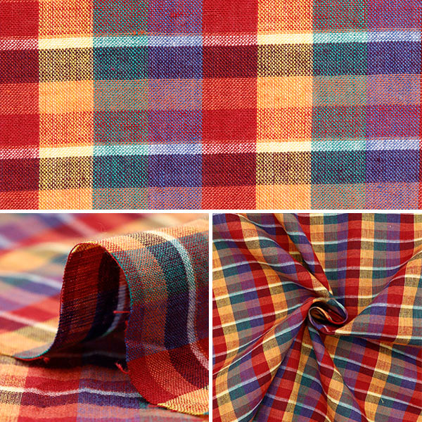 【数量5起】 織物 先染检查INCHEPL-06RE"