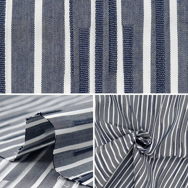 [الكمية تبدأ من 5] الأقمشة "Tuck المنسوج الشريط البحرية Tuck-NV" 【Yuzawayaإبداعي】