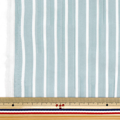 [5부터 시작하는 수량] 천・원단 "Tuck woven Stripe Blue Tuck-St-Bl" 【Yuzawaya오리지널】