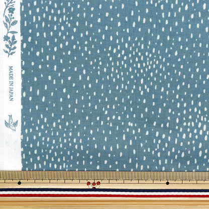 【数量5起】 織物 "60隆隆柔软手感处理宇宙圆点蓝色60la - cd - bl"