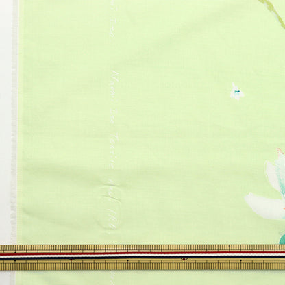 【数量5起】 織物 "New morning棉丝绸黄绿色egx - 1101 - 1e" KOKKA