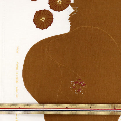 [Menge ab 5] Stoff "Naniiro 2022 Baumwollwäscheleinwandbindung Walz Nostalgua Music EGX-11200-1D" KOKKA