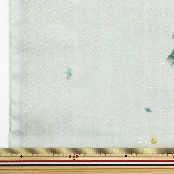 [数量从5开始] 织物 “ Naiiro” 双层纱布 花朵和熊果实EGX-11250-1C" KOKKA