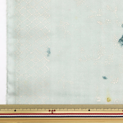 [数量从5开始] 织物 “ Naiiro” 双层纱布 花朵和熊果实EGX-11250-1C" KOKKA