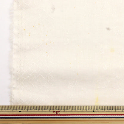 [数量从5开始] 织物 “ Naiiro” 双层纱布 花朵和熊果实EGX-11250-1D" KOKKA