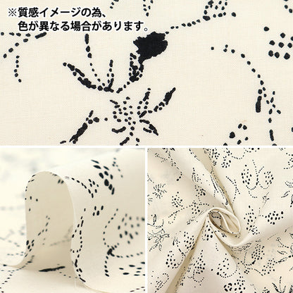 [数量从5开始] 织物 “纳米罗有机”草坪布 带有水果EGX-11270-1A" KOKKA