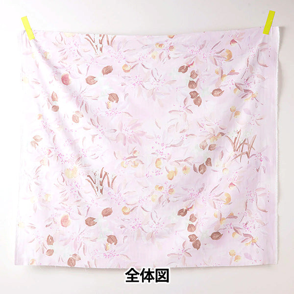 [Quantity starting from 5] Fabric "Naniiro Organic"double gauze MARGO EGX-11360-1C" KOKKA