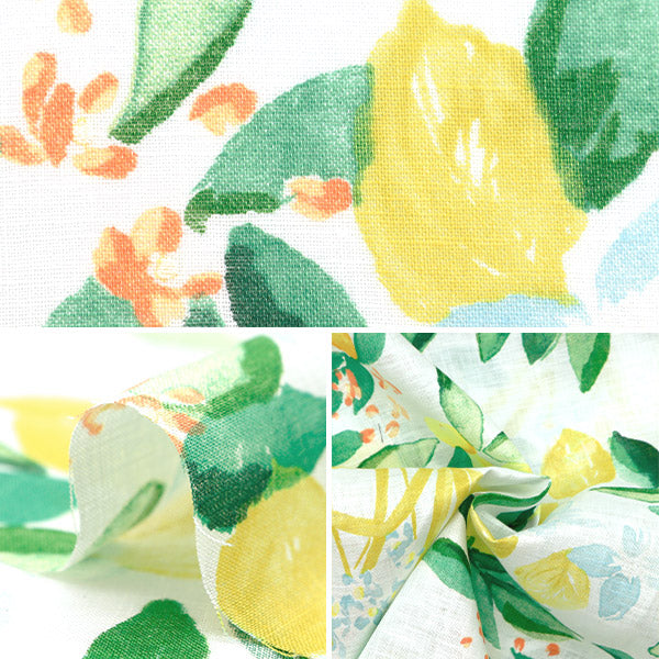 [Quantità a partire da 5] Tessuto "Naniiro Linen (sottile) Margo EGX-11361-1A" KOKKA