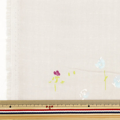 [Quantity starting from 5] Fabric "Naniiro Organic"double gauze PAL EGX-11370-1B" KOKKA