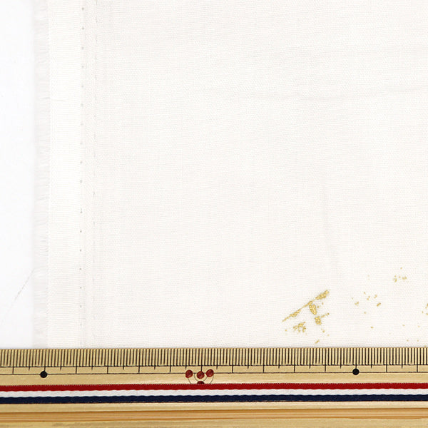 [Quantità a partire da 5] Tessuto "Naniiro Organic"doppia garza Gunsei EGX-11380-1A" KOKKA