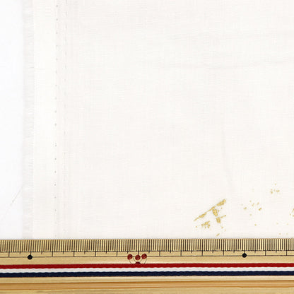 [Quantità a partire da 5] Tessuto "Naniiro Organic"doppia garza Gunsei EGX-11380-1A" KOKKA