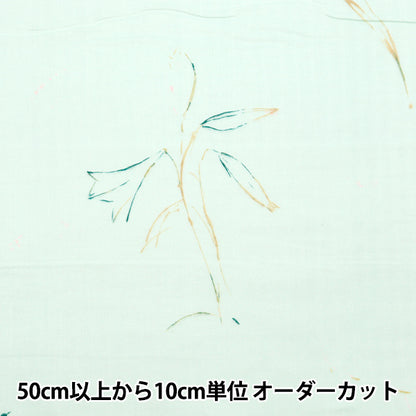 [Cantidad a partir de 5] Tela "Naniiro Organic"gasa doble Gunsei Egx-11380-1b" KOKKA