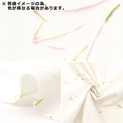 [Quantity starting from 5] Fabric "Naniiro Organic"double gauze GUNSEI EGX-11380-1C" KOKKA