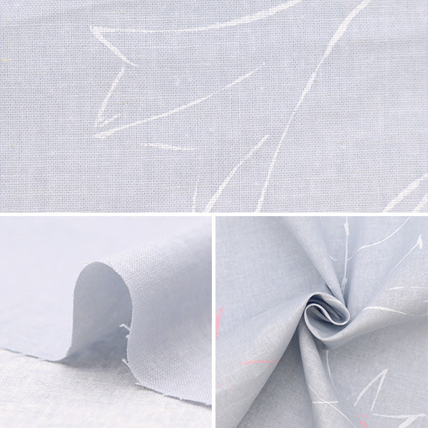 [Quantité à partir de 5] Tissu "Naniiro lin lin coton gunsei egx-11381-1a" KOKKA