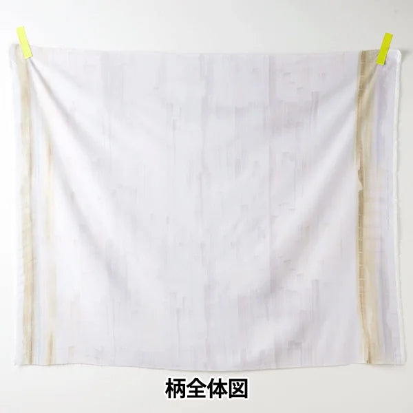 [Quantità a partire da 5] Tessuto "Naniiro Cotton Silk Touch un accordo Kotosen ni FureRu EGX-11391-1A" KOKKA
