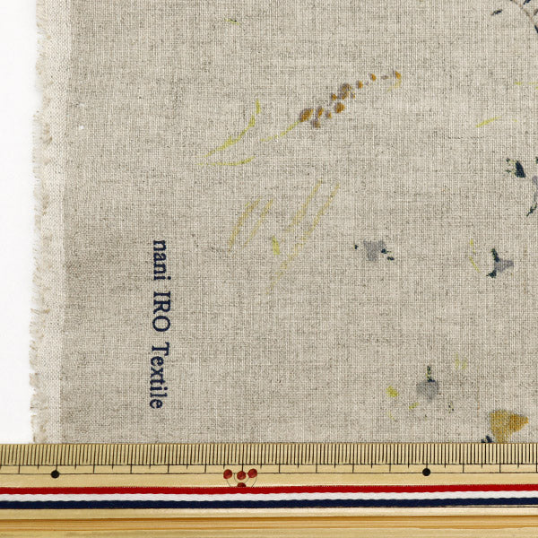 [Quantity starting from 5] Fabric "Naniiro Linen (Thin) ENCOUNTER EGX-11411-1B" KOKKA