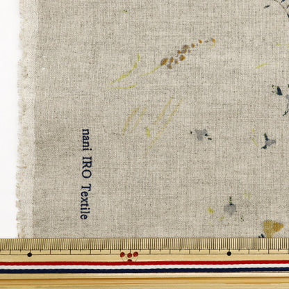 [Quantity starting from 5] Fabric "Naniiro Linen (Thin) ENCOUNTER EGX-11411-1B" KOKKA