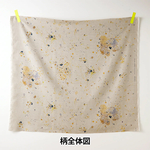 [Quantity starting from 5] Fabric "Naniiro Linen (Thin) ENCOUNTER EGX-11411-1B" KOKKA
