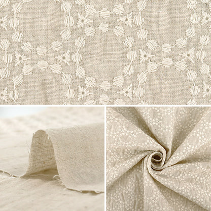[Quantity from 5] Fabric "Domestic cotton linen lace Kinari MU1114-85”