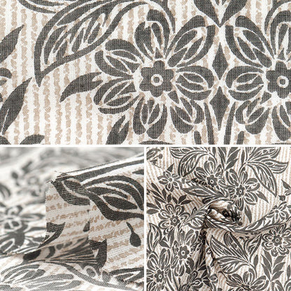 [Cantidad a partir de 5] Tela "Damasco bohemio de impresión indio 2650104-Be"